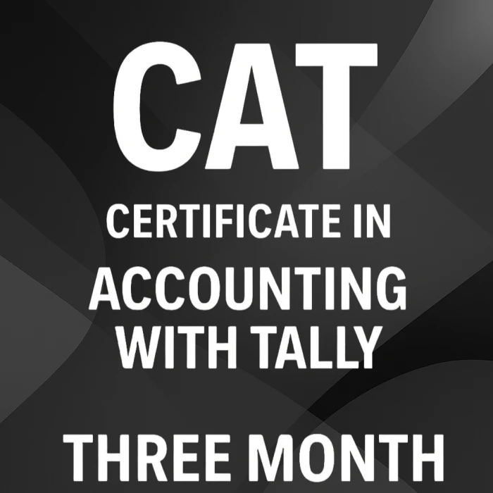 CERTIFICATE IN ACCOUNTING WITH TALLY
